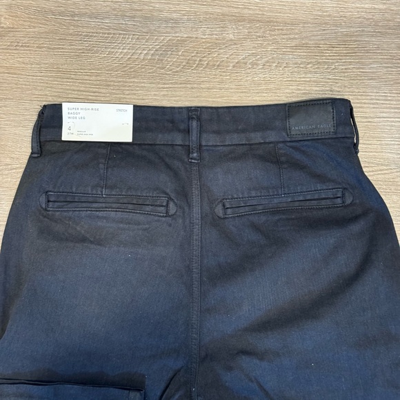 American eagle “super high rise baggy wide leg” - Picture 5 of 6